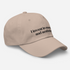 I Invest in assets and aesthetics - Gorra