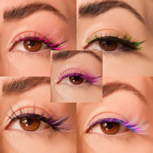 UNICORN (pestañas de colores)