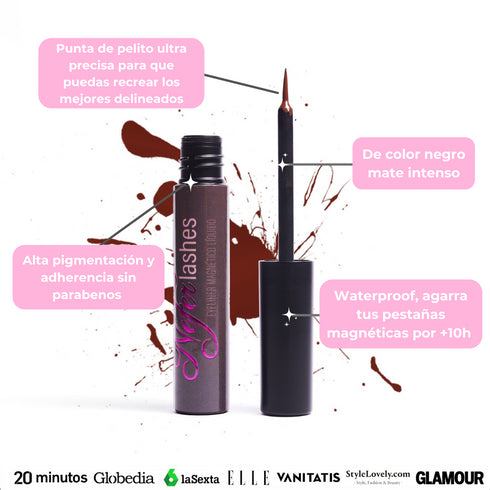 KA KAU - Eyeliner magnético marrón