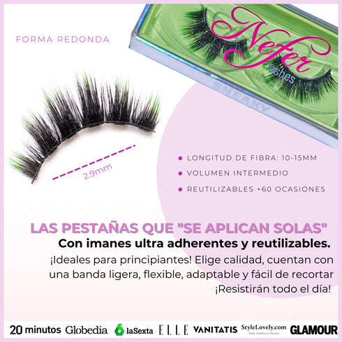 SNEAKY (negro/verde)